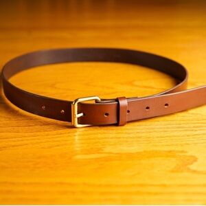Jcrew Italian Leather women's belt size XS MADE IN USA